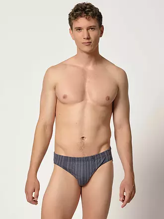 HUBER | Brasil Slip Paquete de 2 azul dress | dunkelblau